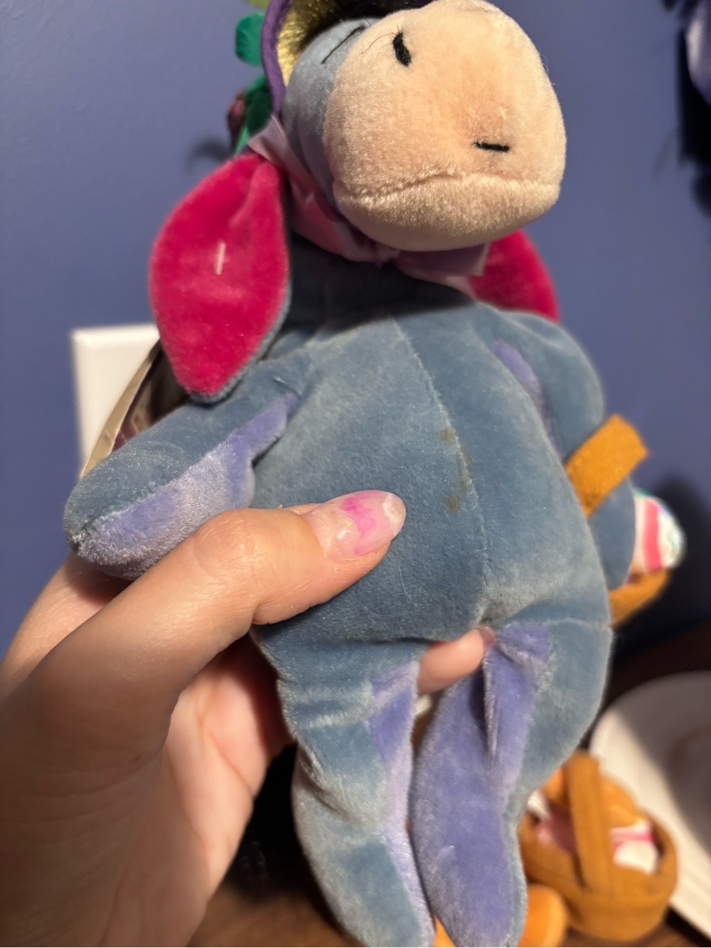 Easter Bonnet Winnie the Pooh and Eeyore Disney Store - Picture 9 of 13